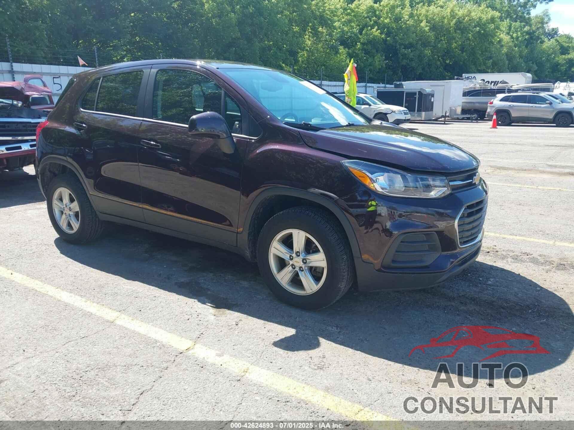 CHEVROLET TRAX 2020 - KL7CJNSB9LB346933