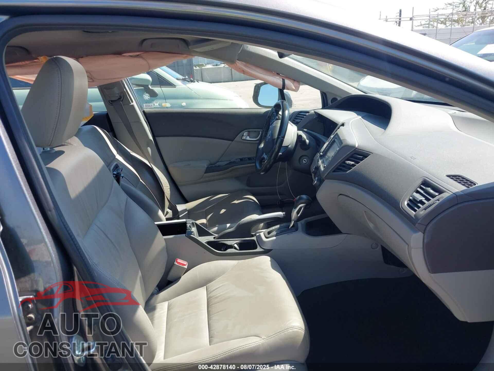 HONDA CIVIC 2012 - 19XFB2F90CE358510