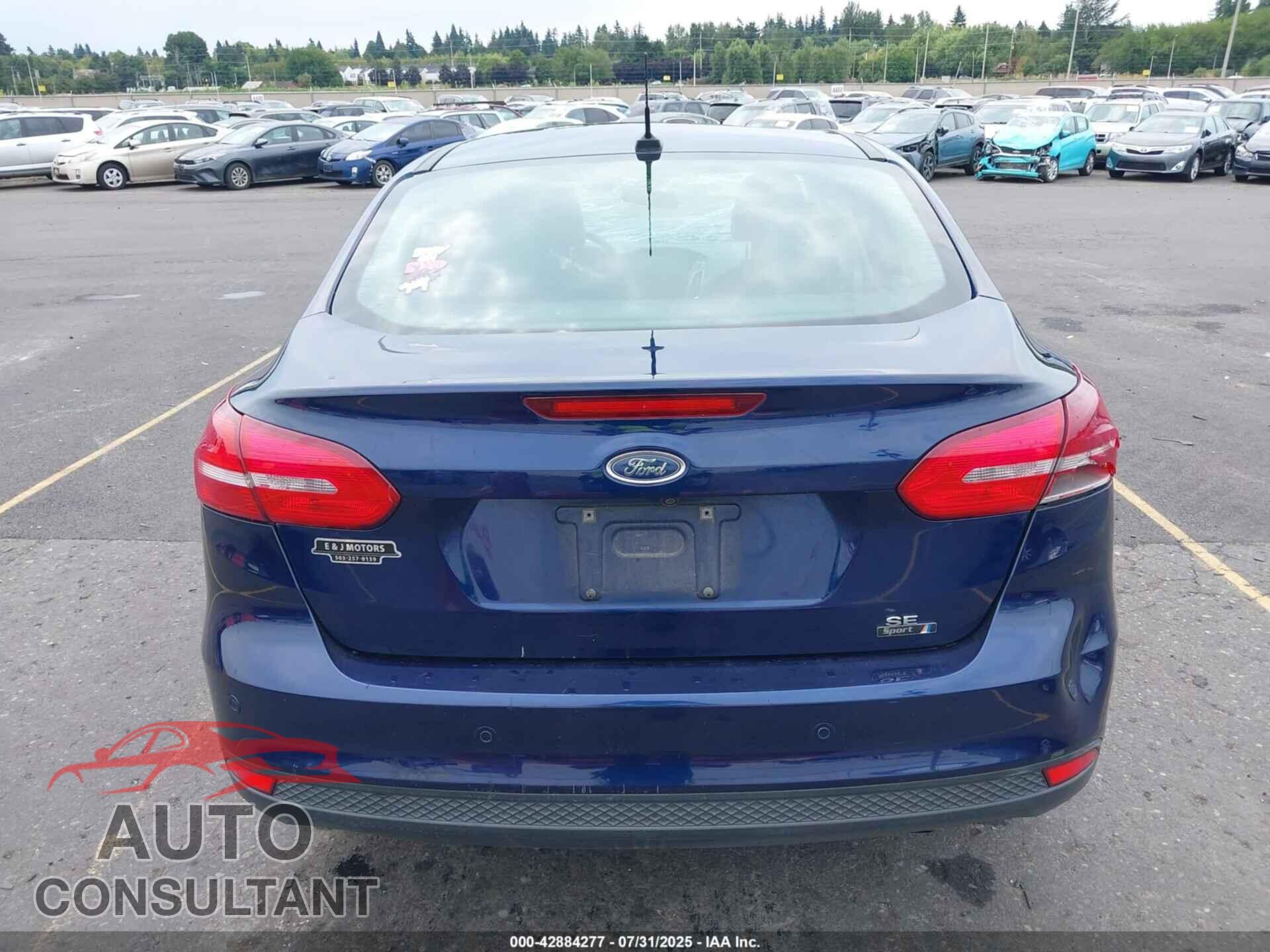 FORD FOCUS 2016 - 1FADP3F23GL291373