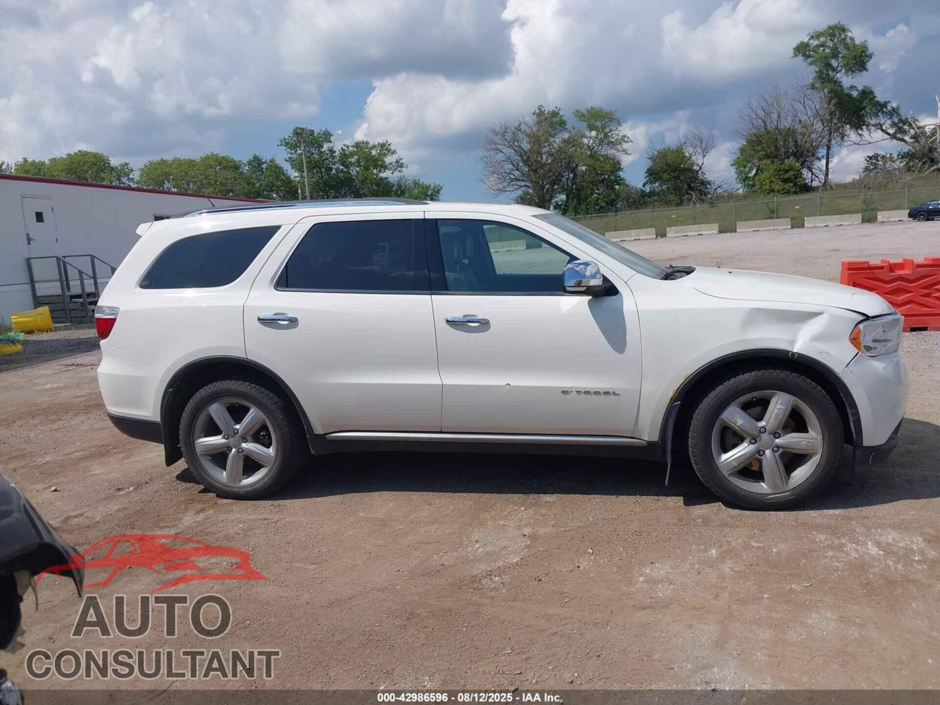 DODGE DURANGO 2012 - 1C4RDJEG6CC336987