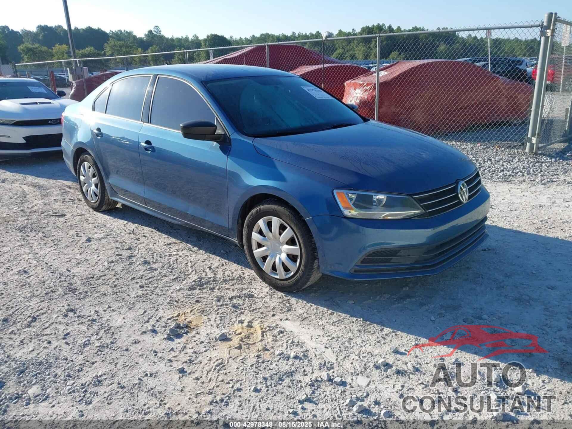 VOLKSWAGEN JETTA 2015 - 3VW2K7AJ0FM423263