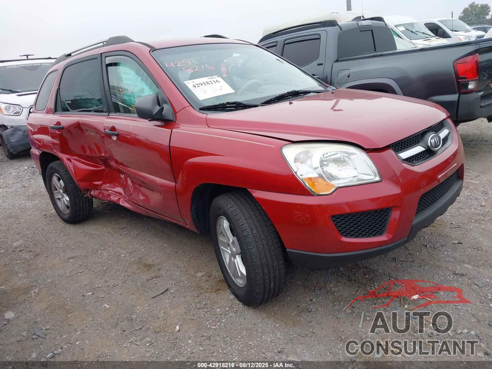 KIA SPORTAGE 2010 - KNDKGCA37A7706972