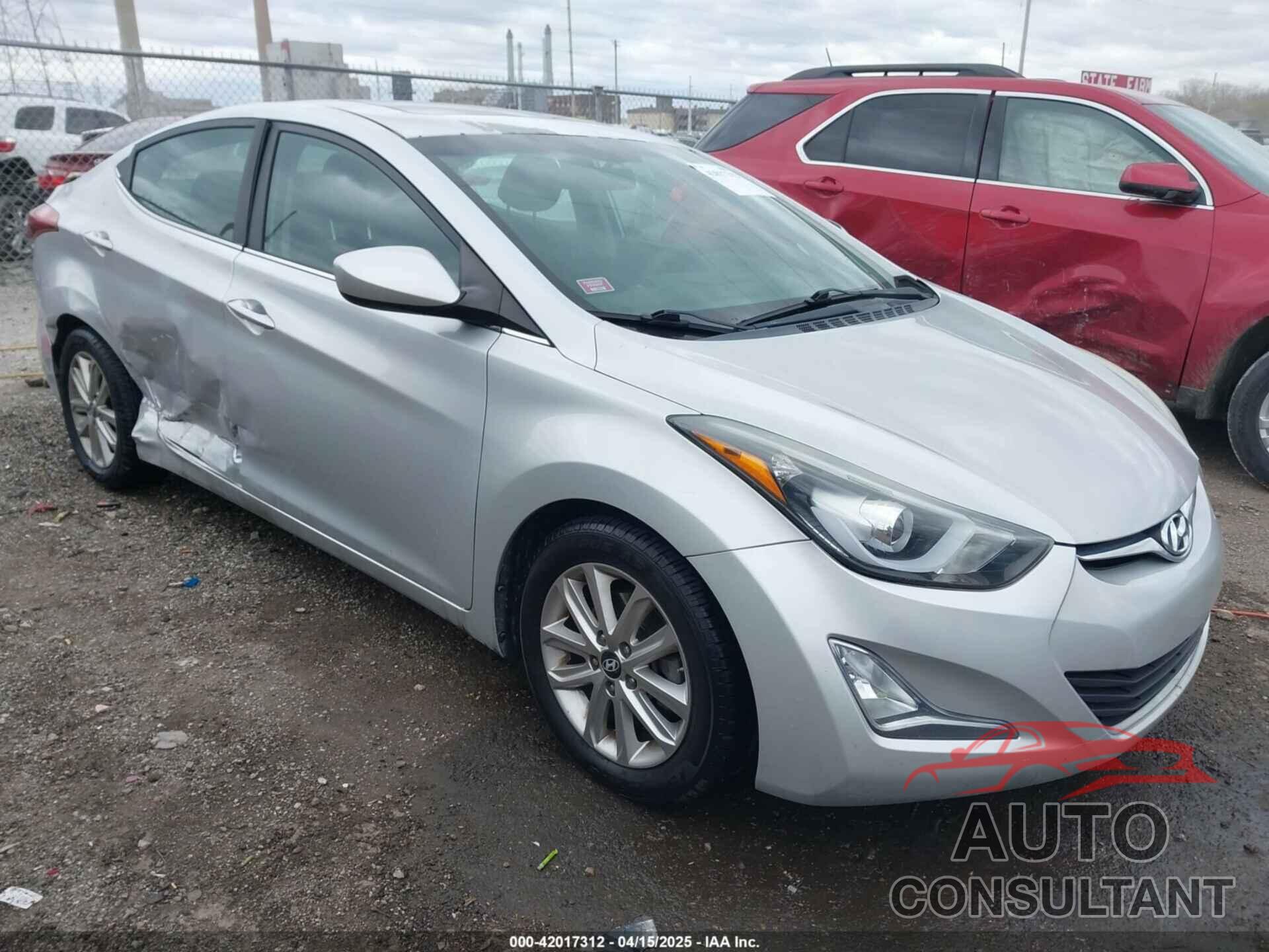 HYUNDAI ELANTRA 2015 - 5NPDH4AEXFH599545