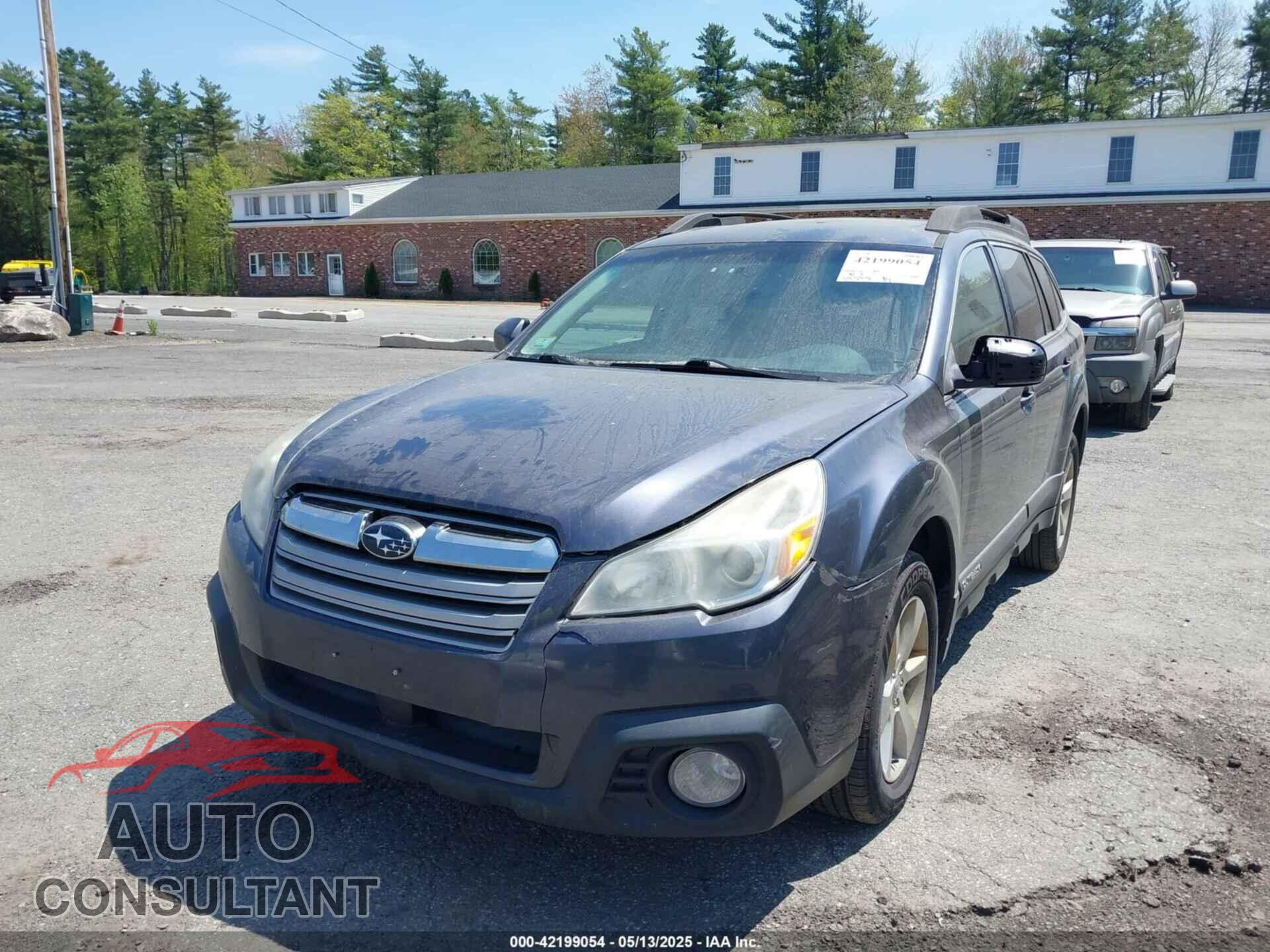 SUBARU OUTBACK 2014 - 4S4BRBDC4E3289870