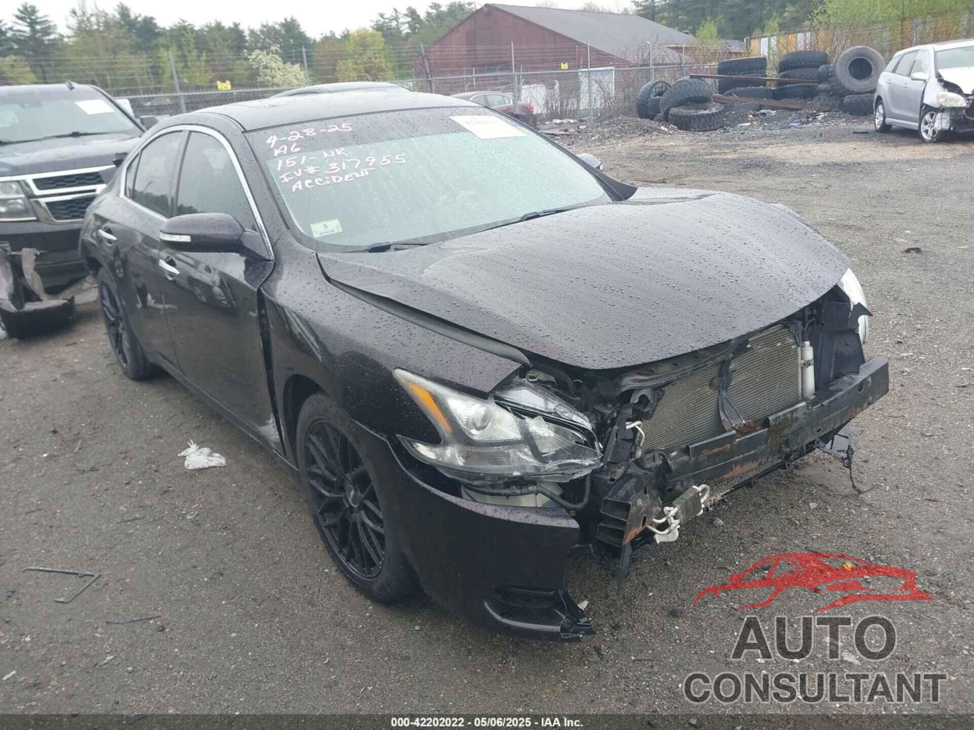 NISSAN MAXIMA 2011 - 1N4AA5AP8BC812101