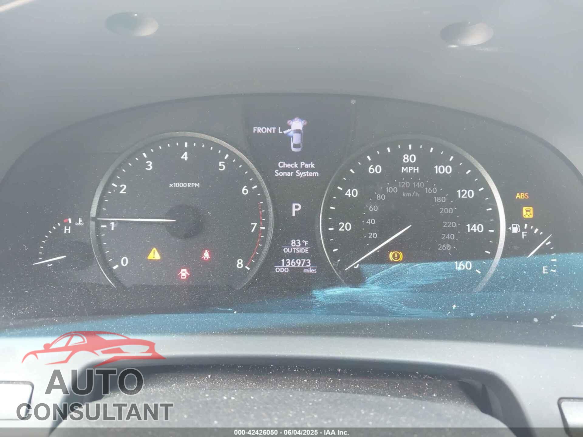 LEXUS LS 460 2013 - JTHBL5EF9D5118324