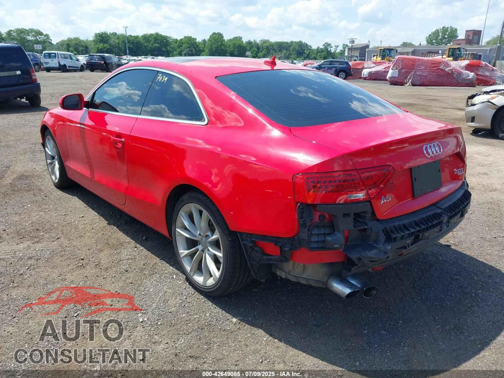 AUDI A5 2013 - WAUCFAFR8DA019934