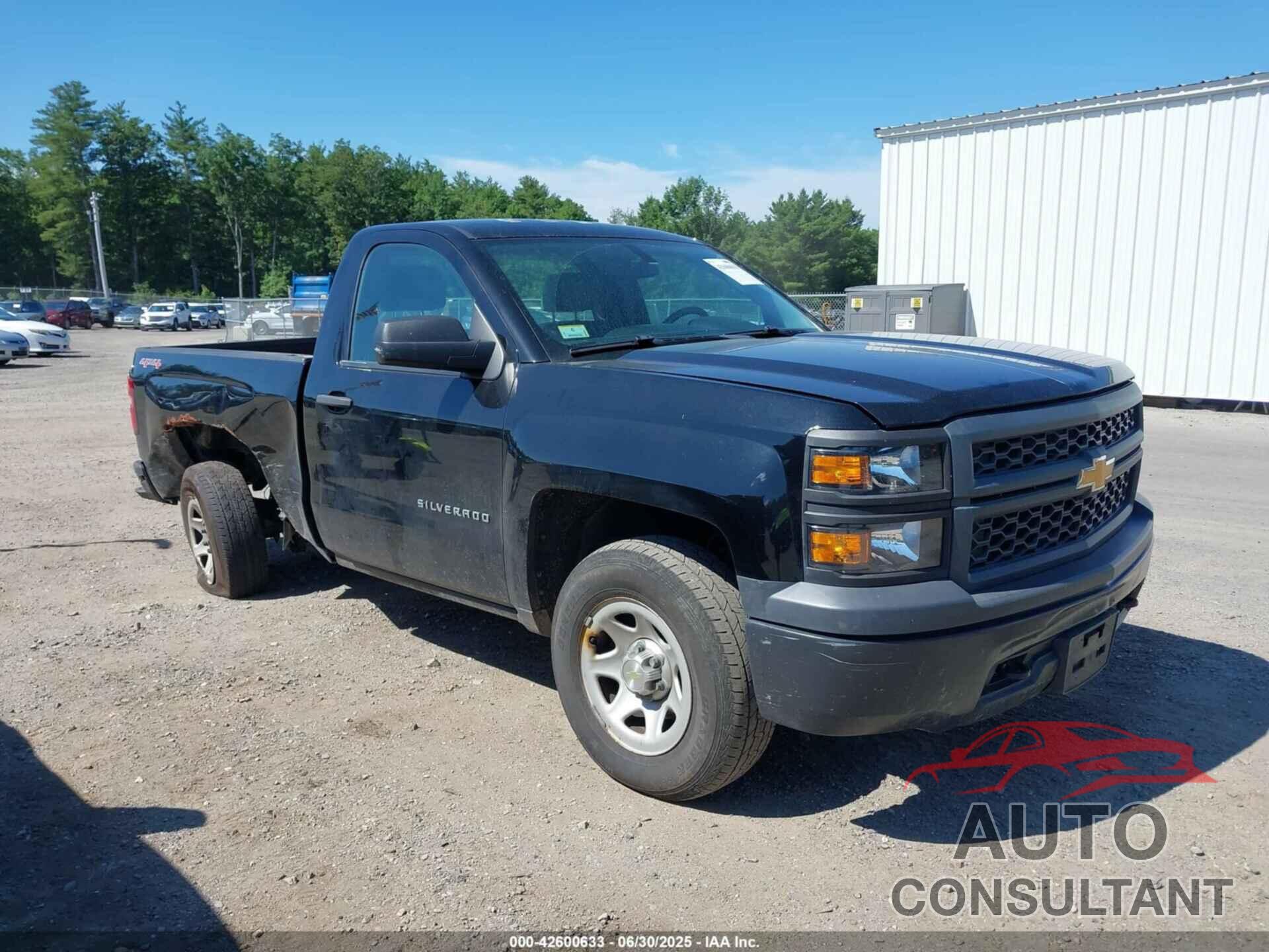 CHEVROLET SILVERADO 1500 2014 - 1GCNKPEH3EZ338647