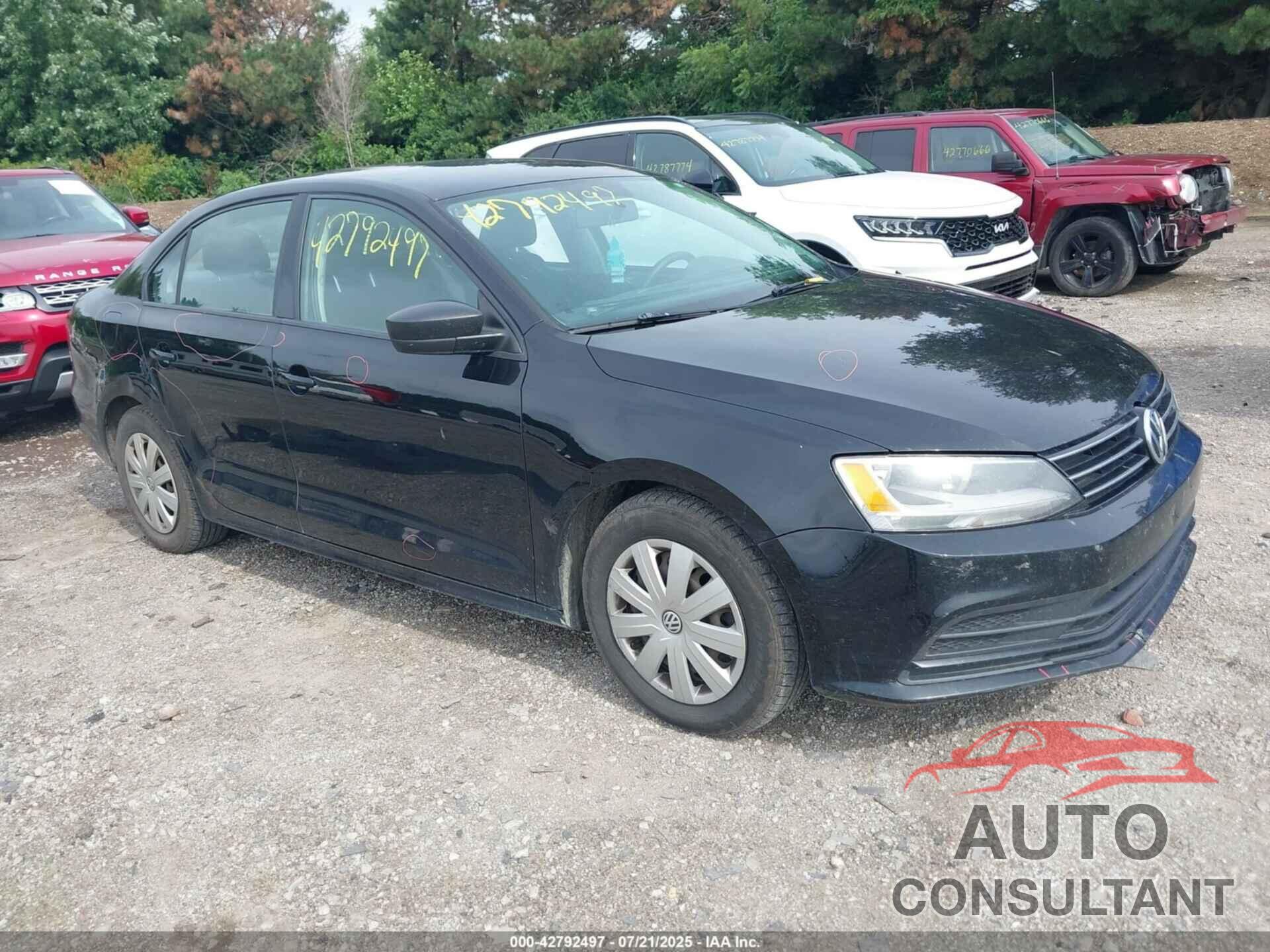 VOLKSWAGEN JETTA 2016 - 3VW267AJ7GM403999