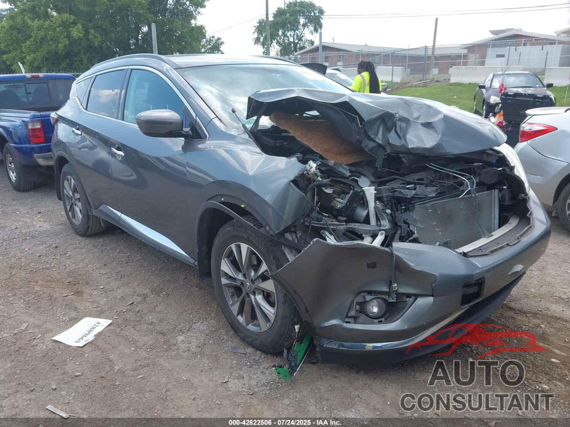NISSAN MURANO 2016 - 5N1AZ2MG4GN153356