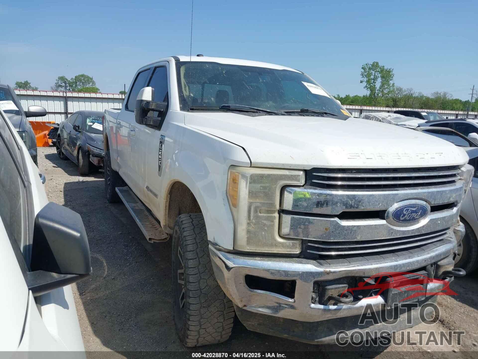 FORD F-250 2017 - 1FT7W2BT1HEC08287
