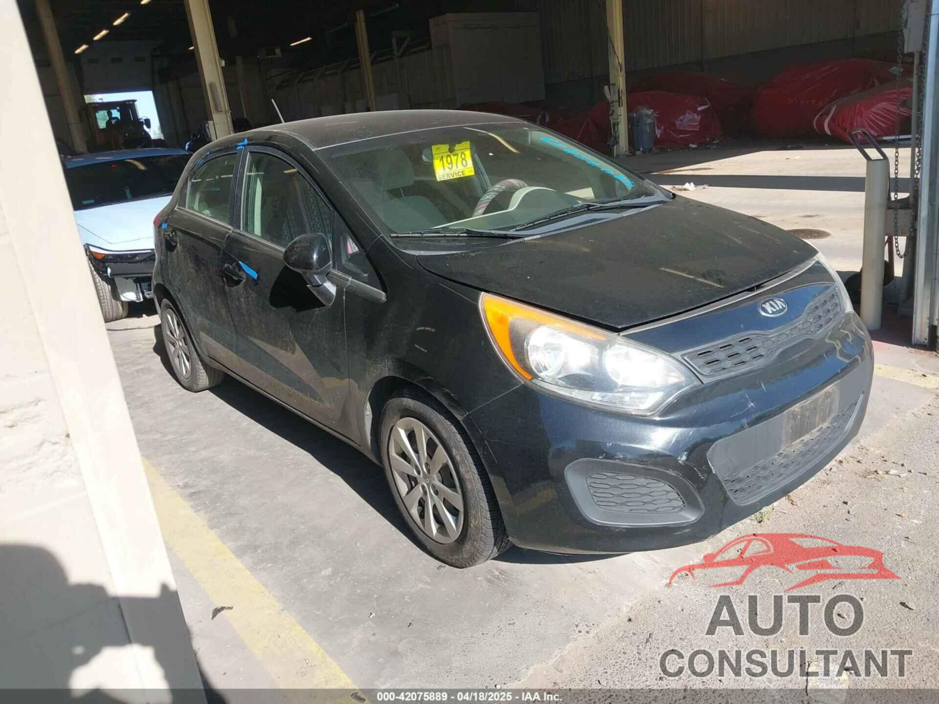 KIA RIO 2013 - KNADM5A37D6300999