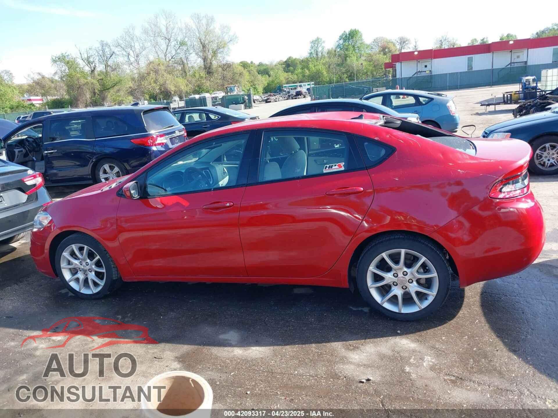 DODGE DART 2013 - 1C3CDFBA0DD141969
