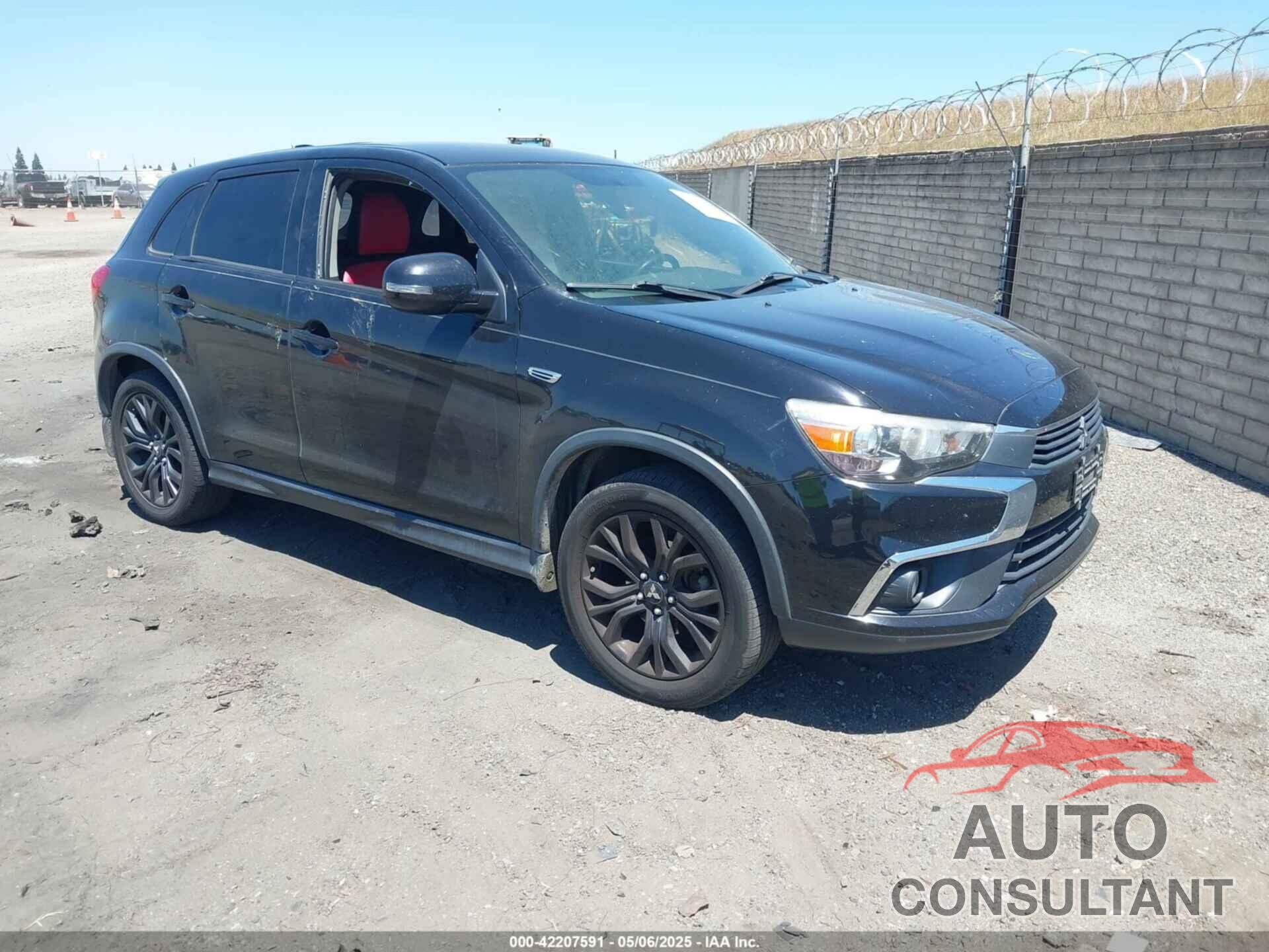 MITSUBISHI OUTLANDER SPORT 2017 - JA4AP3AU6HZ047392