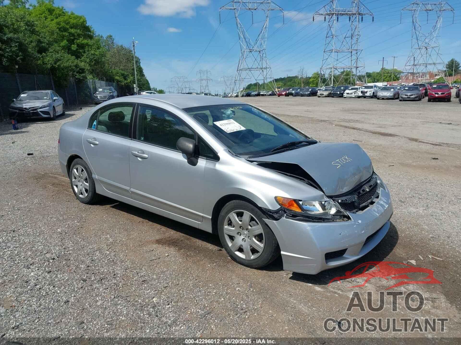 HONDA CIVIC 2009 - 2HGFA16549H363752