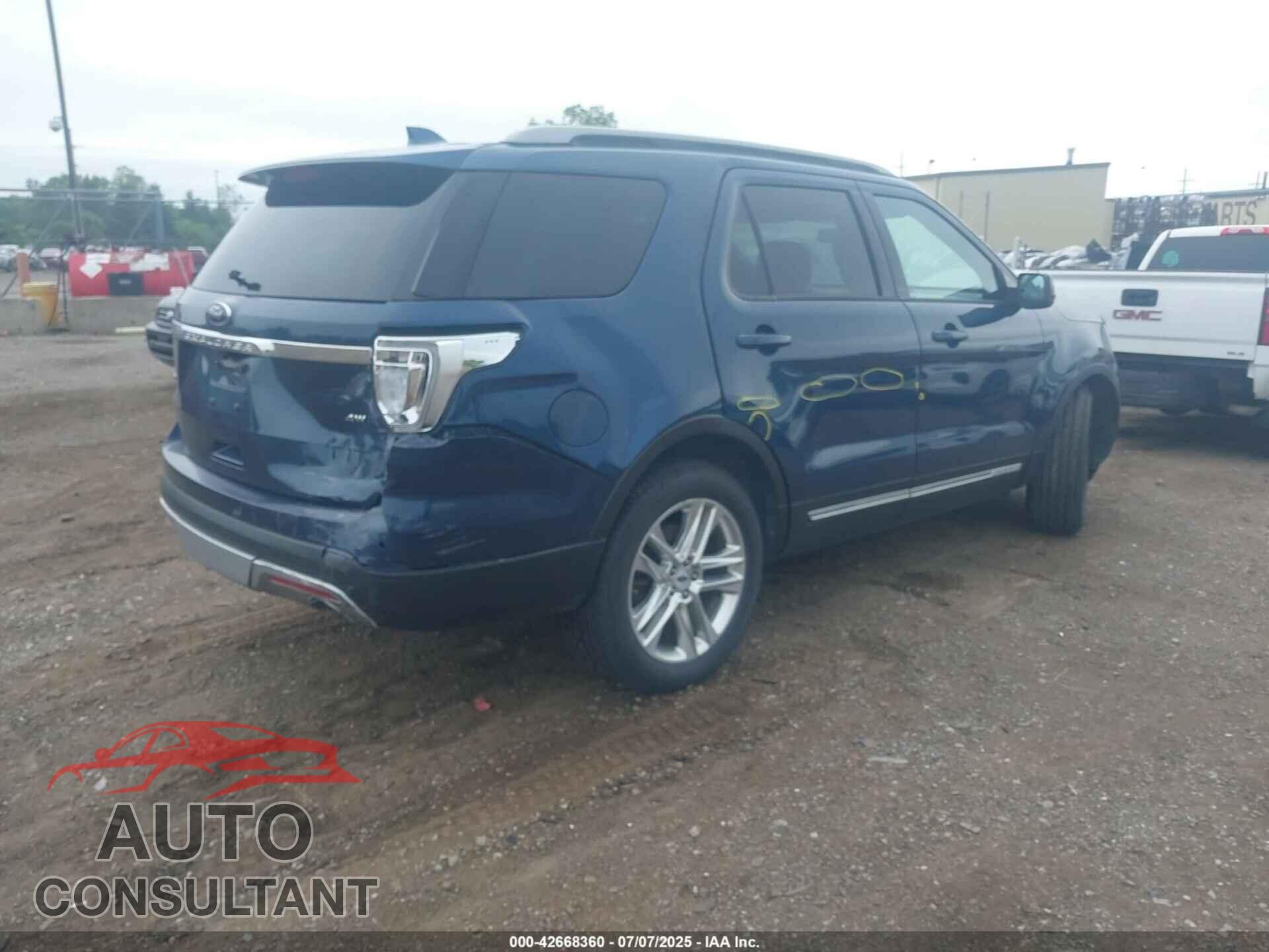 FORD EXPLORER 2017 - 1FM5K8D83HGC53584