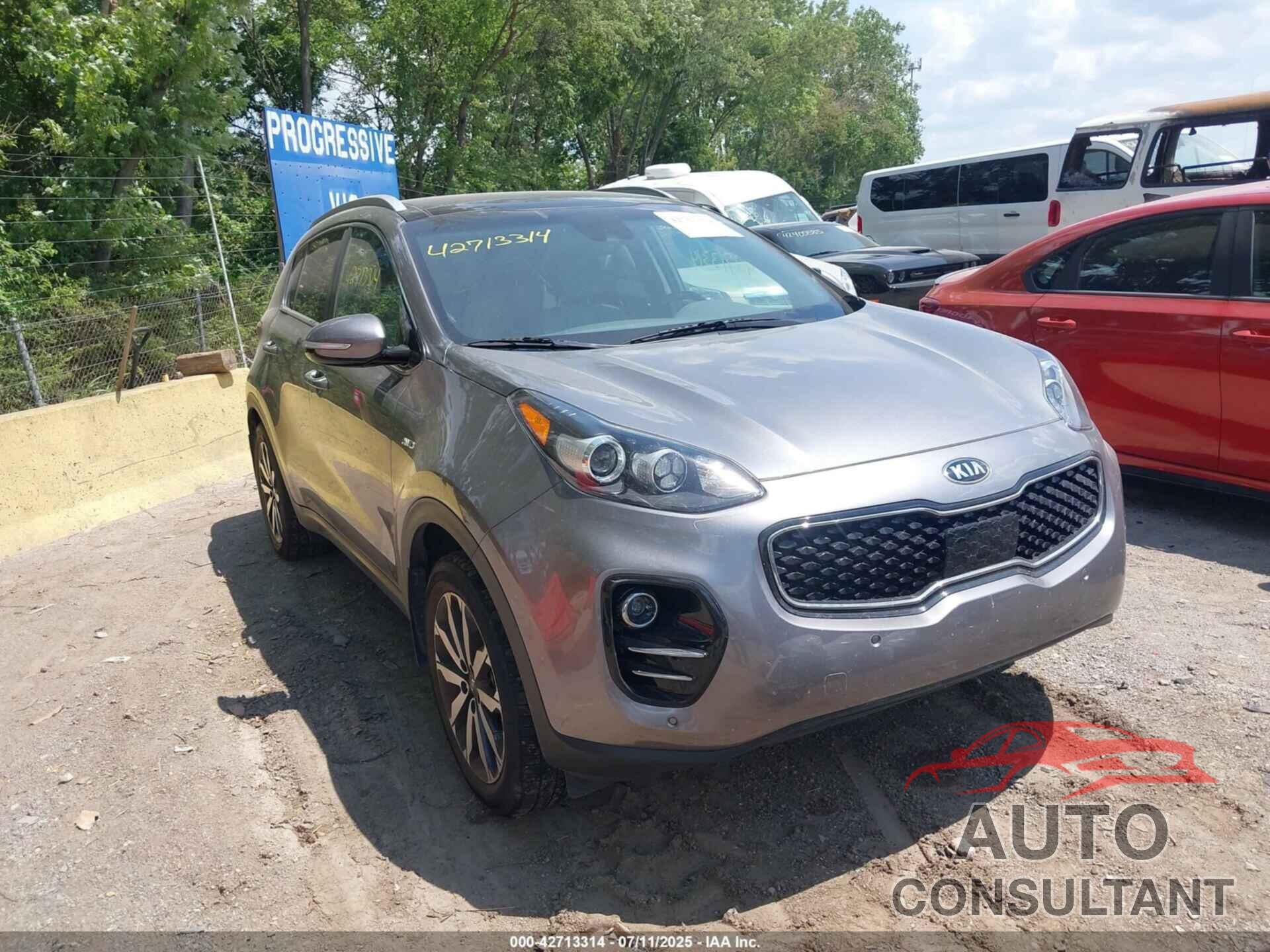 KIA SPORTAGE 2017 - KNDPNCAC1H7052119
