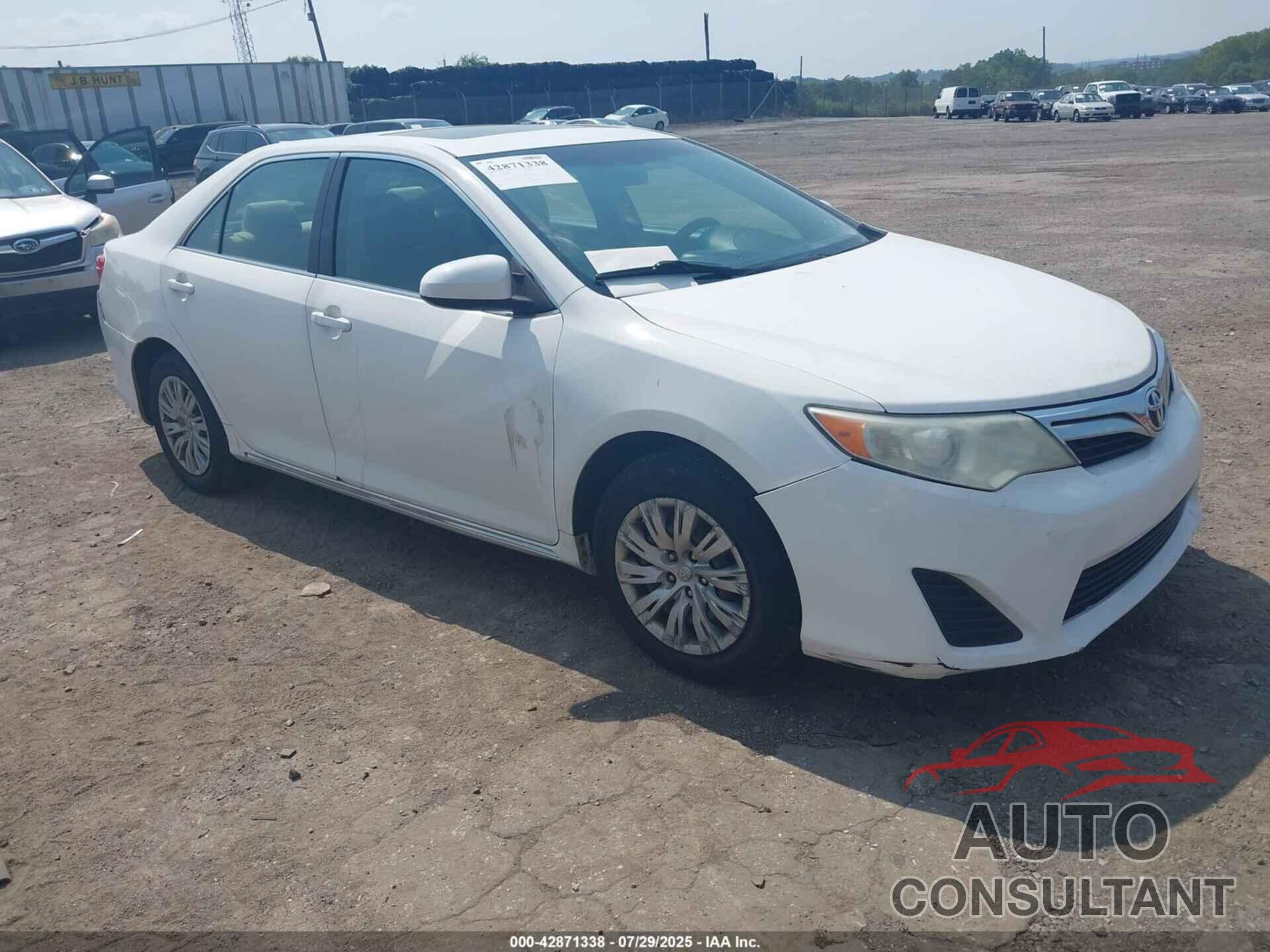 TOYOTA CAMRY 2012 - 4T1BF1FK1CU535403