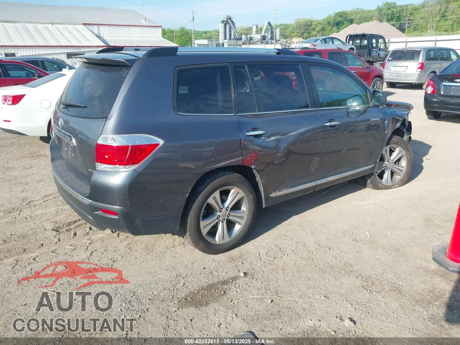 TOYOTA HIGHLANDER 2011 - 5TDDK3EH7BS068694