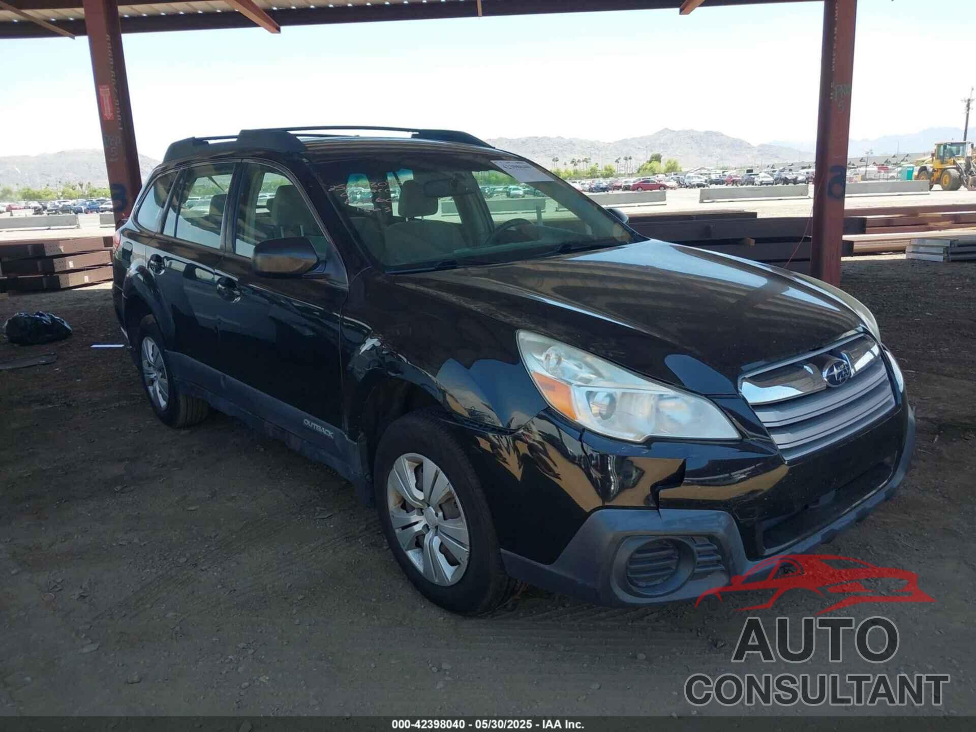 SUBARU OUTBACK 2013 - 4S4BRCAC8D3311863