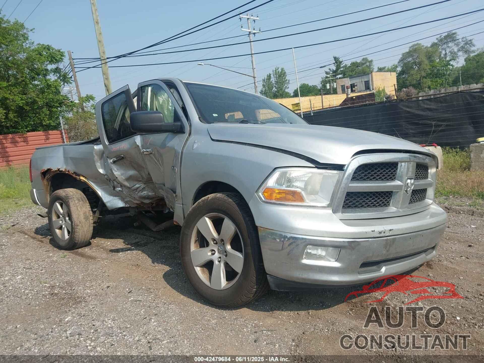 DODGE RAM 1500 2009 - 1D3HV18P39S770102