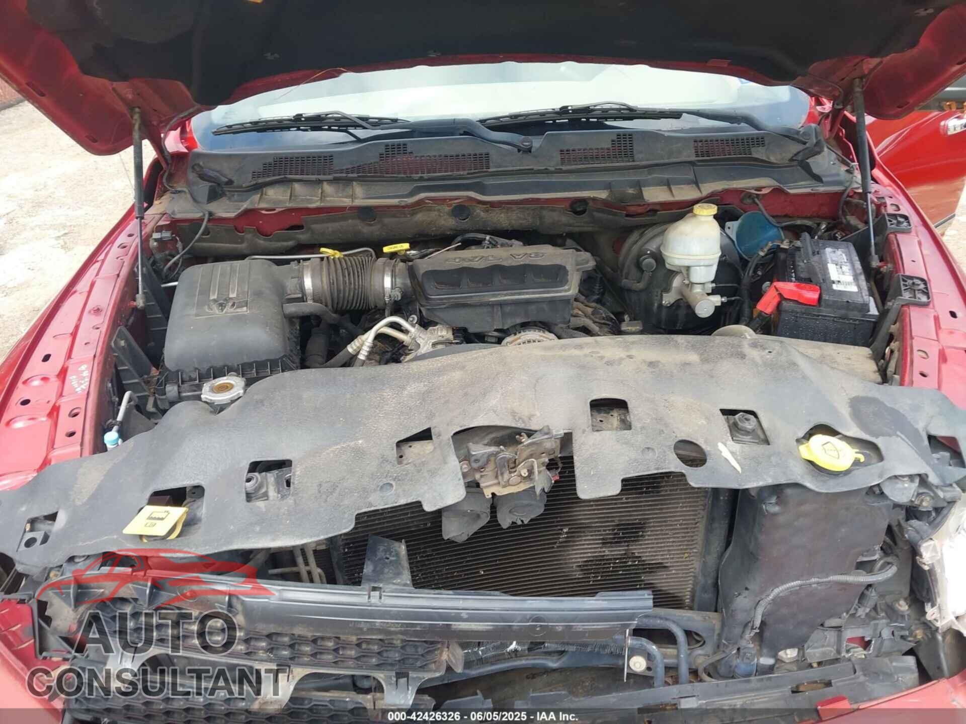 DODGE RAM 1500 2009 - 1D3HB13P39S767135