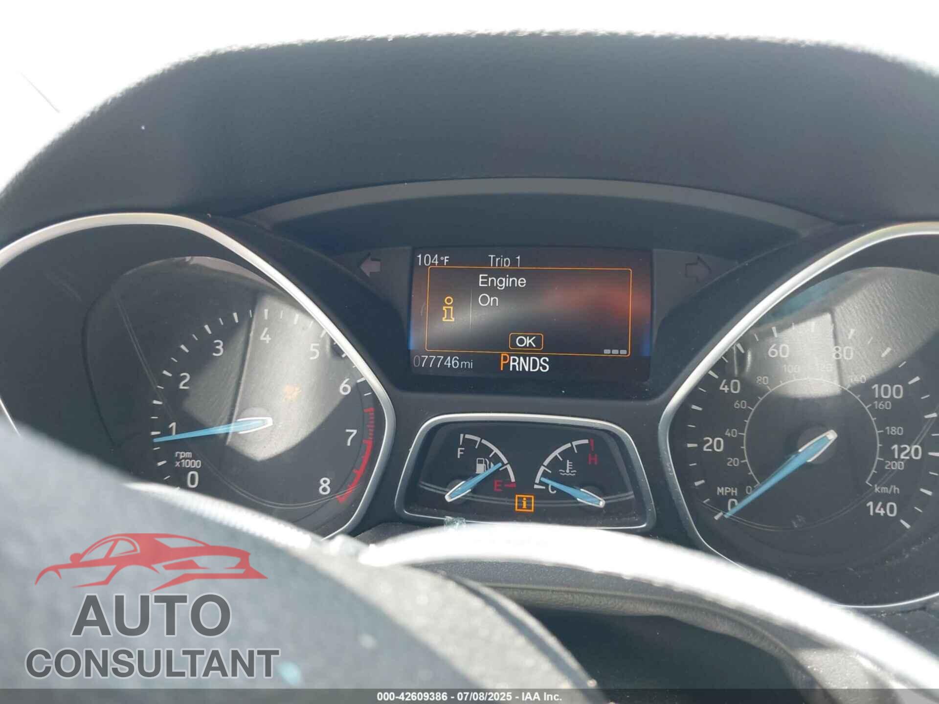FORD FOCUS 2017 - 1FADP3FE7HL335113