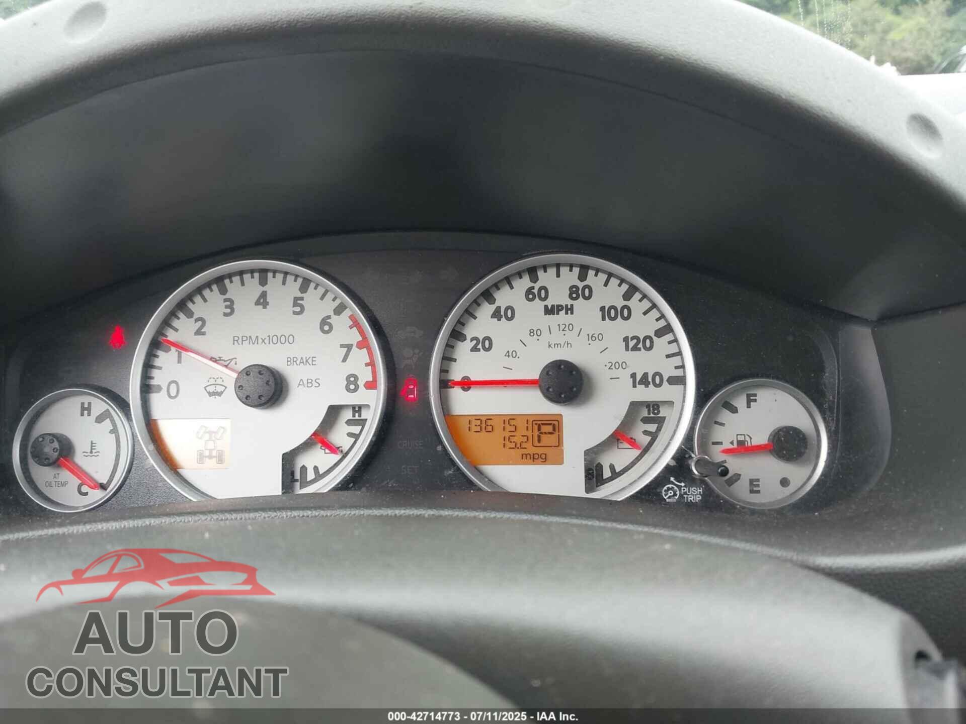 NISSAN FRONTIER 2013 - 1N6AD0EV3DN760166