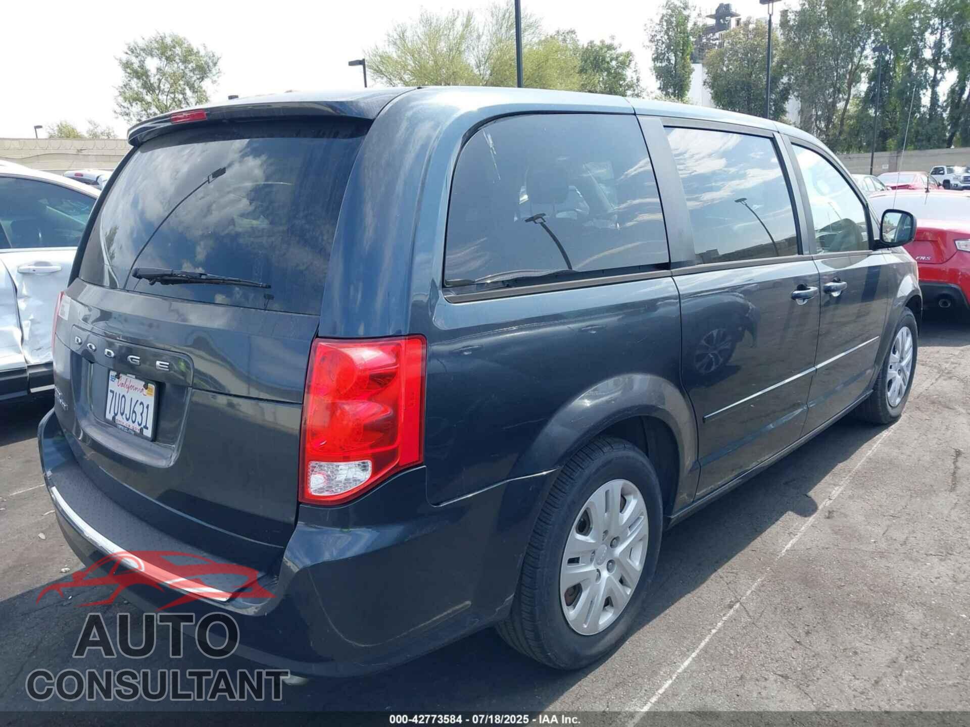 DODGE GRAND CARAVAN 2013 - 2C4RDGBG1DR782254