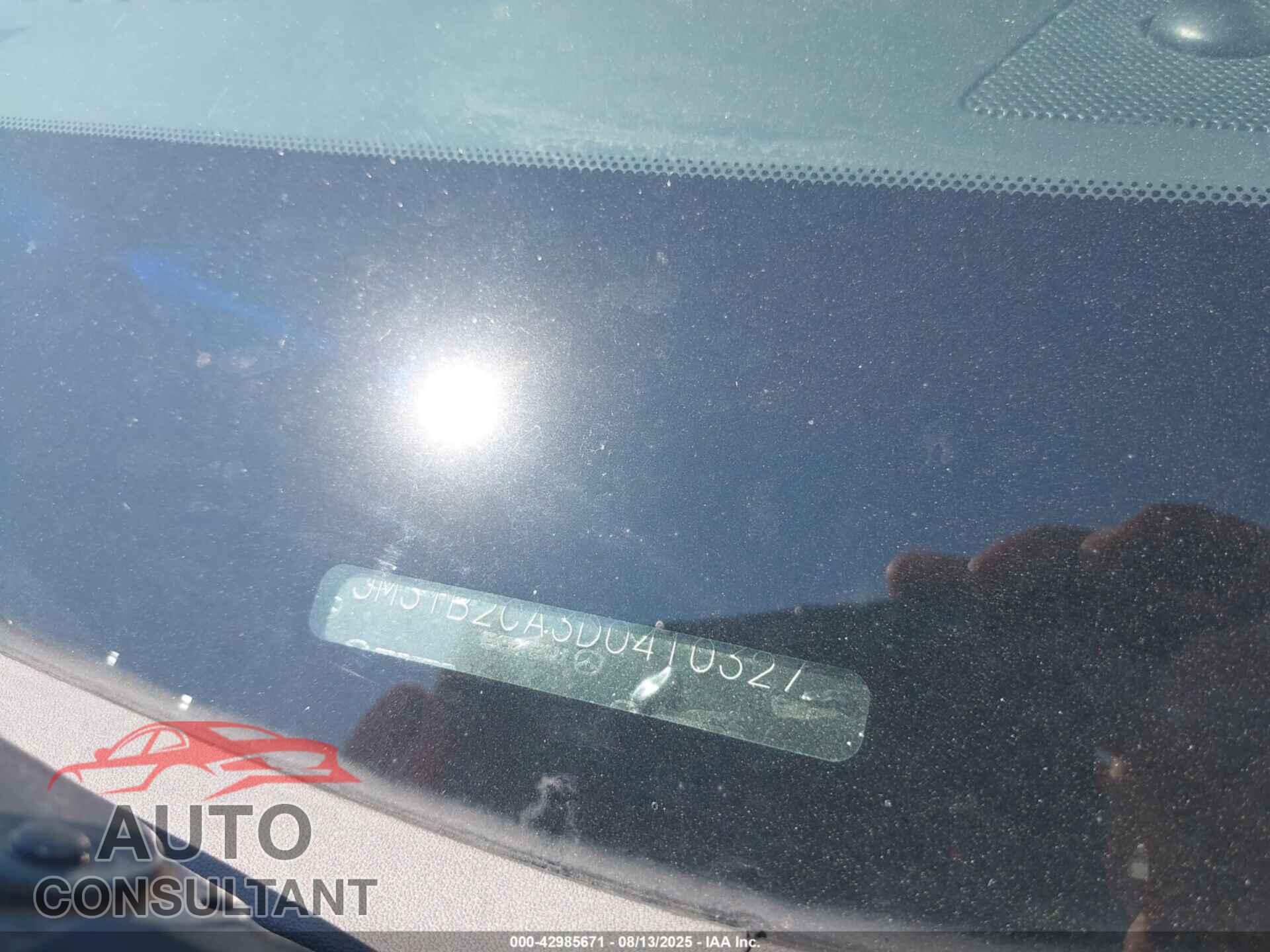 MAZDA CX-9 2013 - JM3TB2CA3D0410327