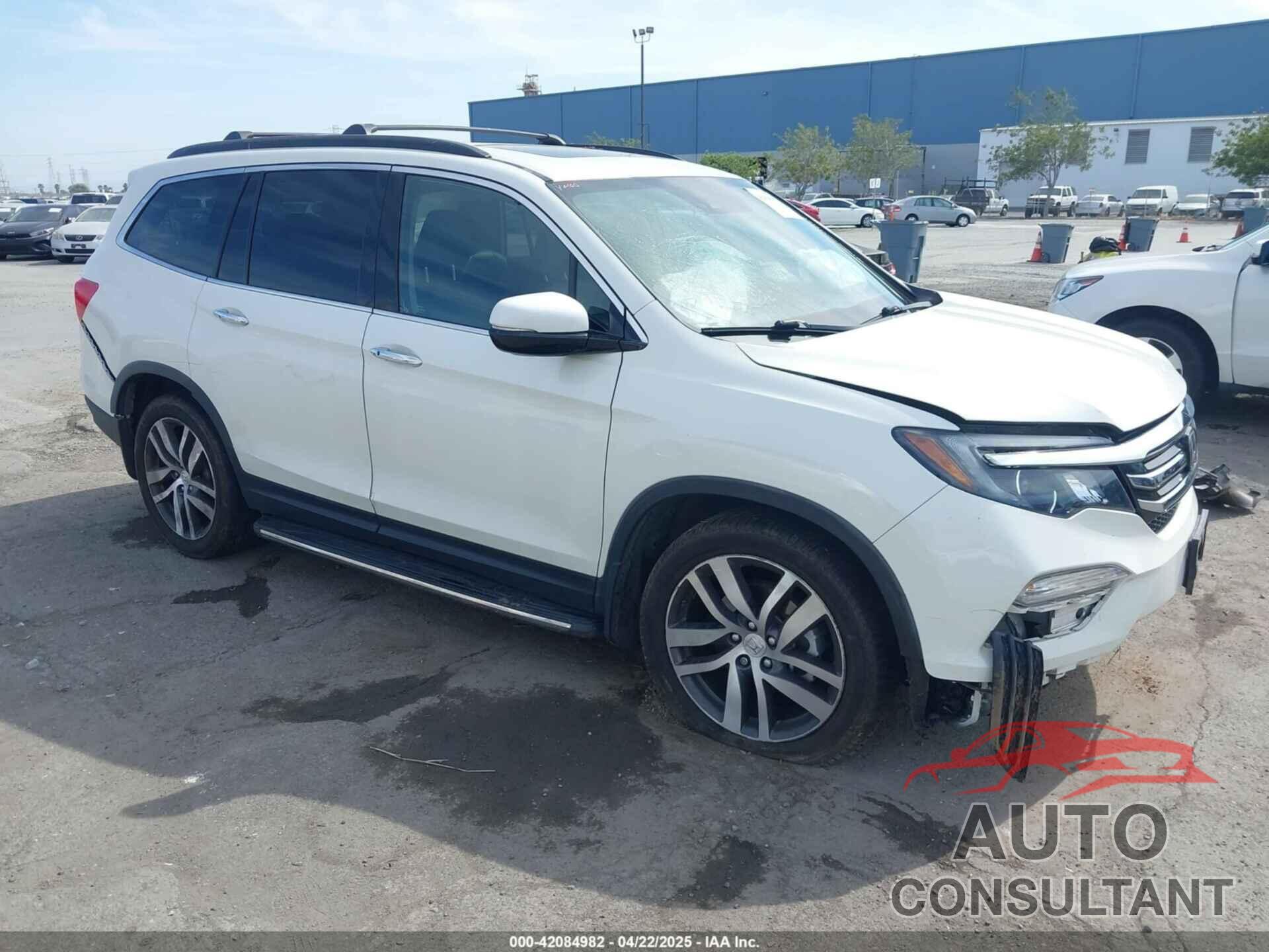 HONDA PILOT 2017 - 5FNYF6H02HB069911
