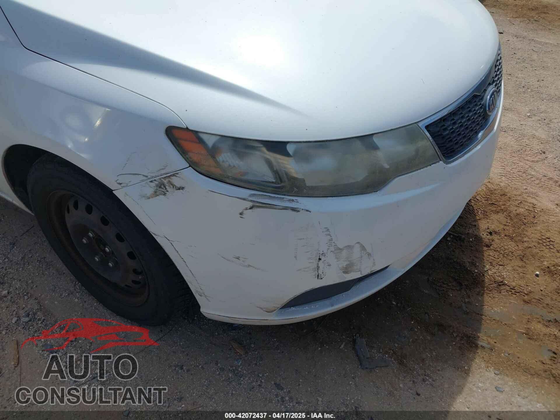 KIA FORTE 2011 - KNAFU4A29B5377256