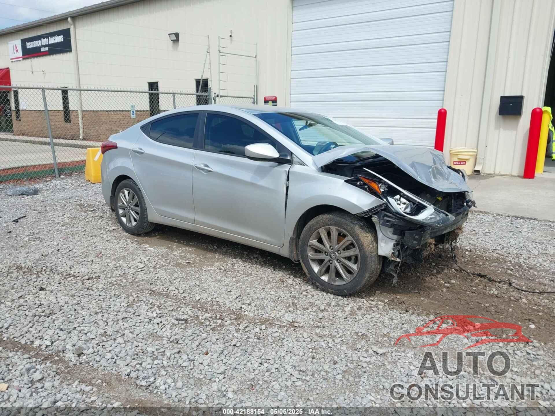 HYUNDAI ELANTRA 2015 - 5NPDH4AE6FH616583
