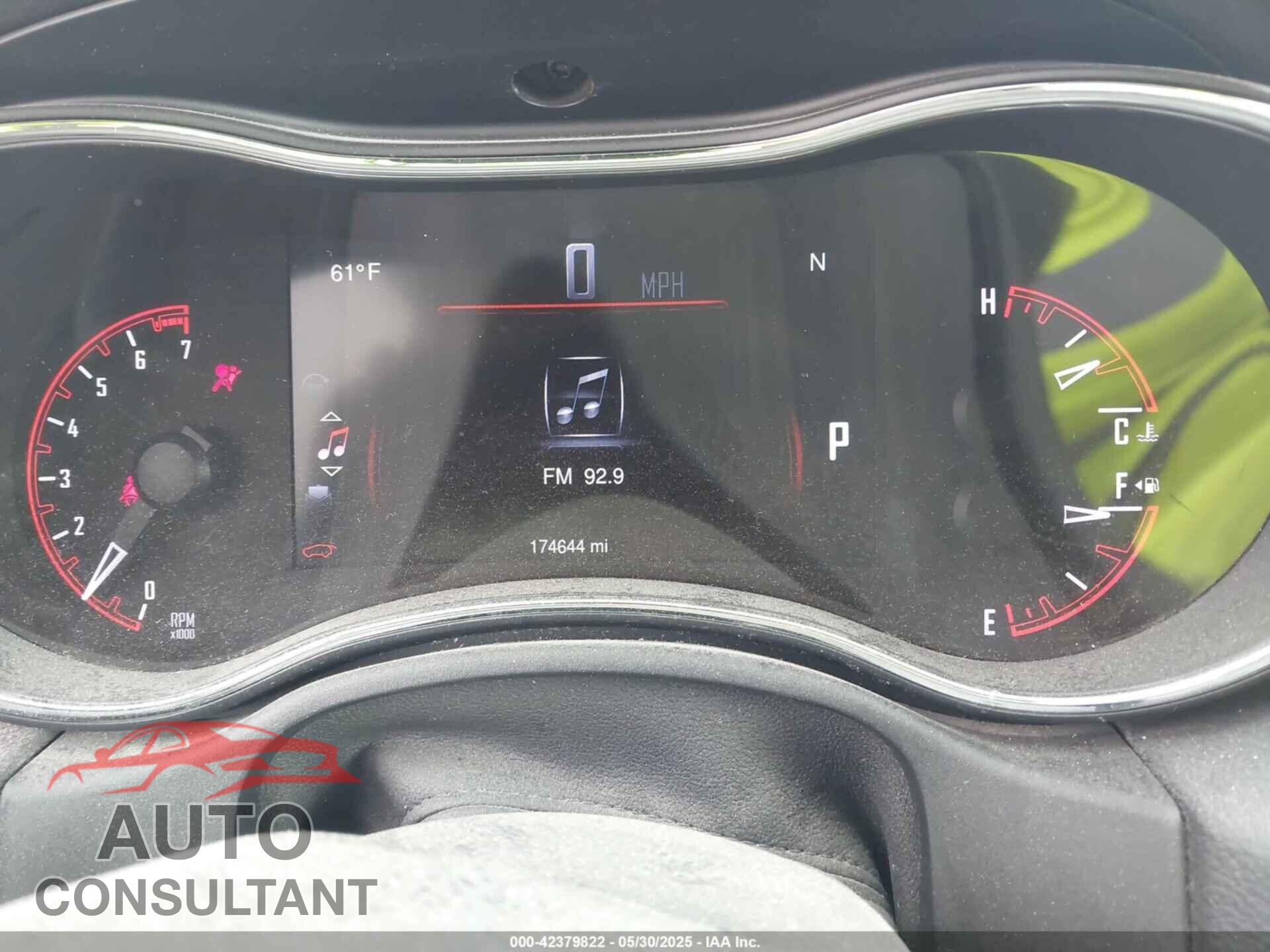 DODGE DURANGO 2015 - 1C4RDJAG6FC938587