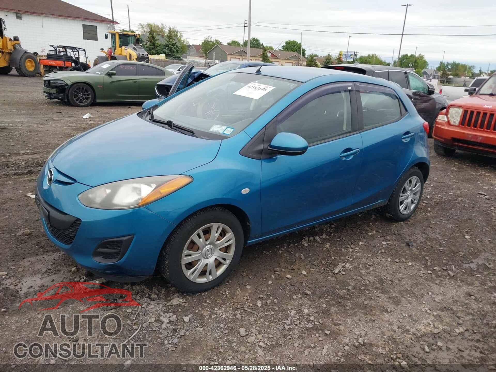 MAZDA MAZDA2 2012 - JM1DE1KY7C0141308
