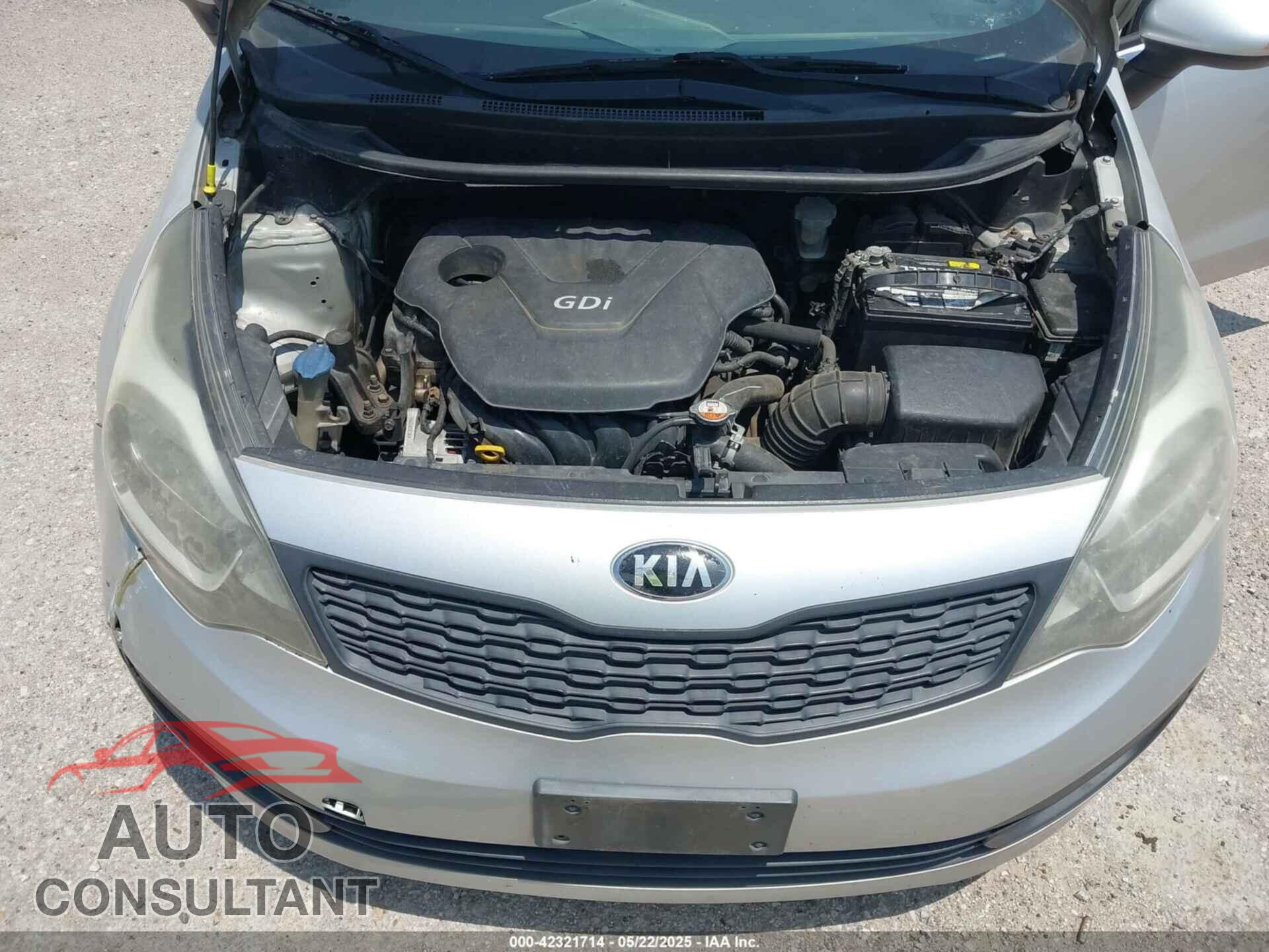 KIA RIO 2014 - KNADM4A38E6419639