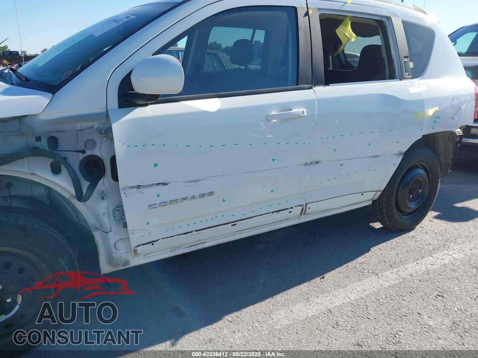 JEEP COMPASS 2017 - 1C4NJDEB3HD109478
