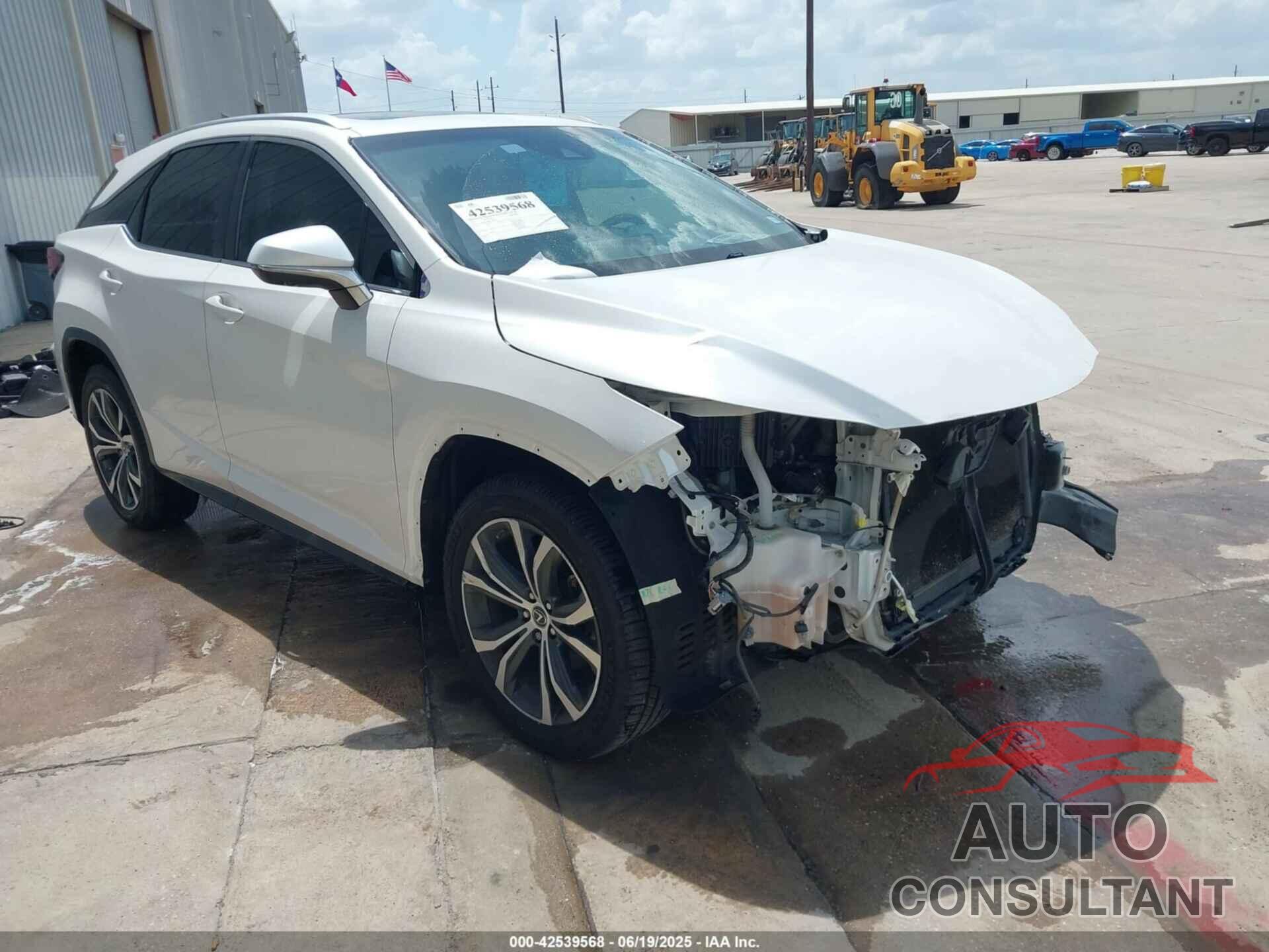 LEXUS RX 350 2019 - 2T2ZZMCA3KC141349