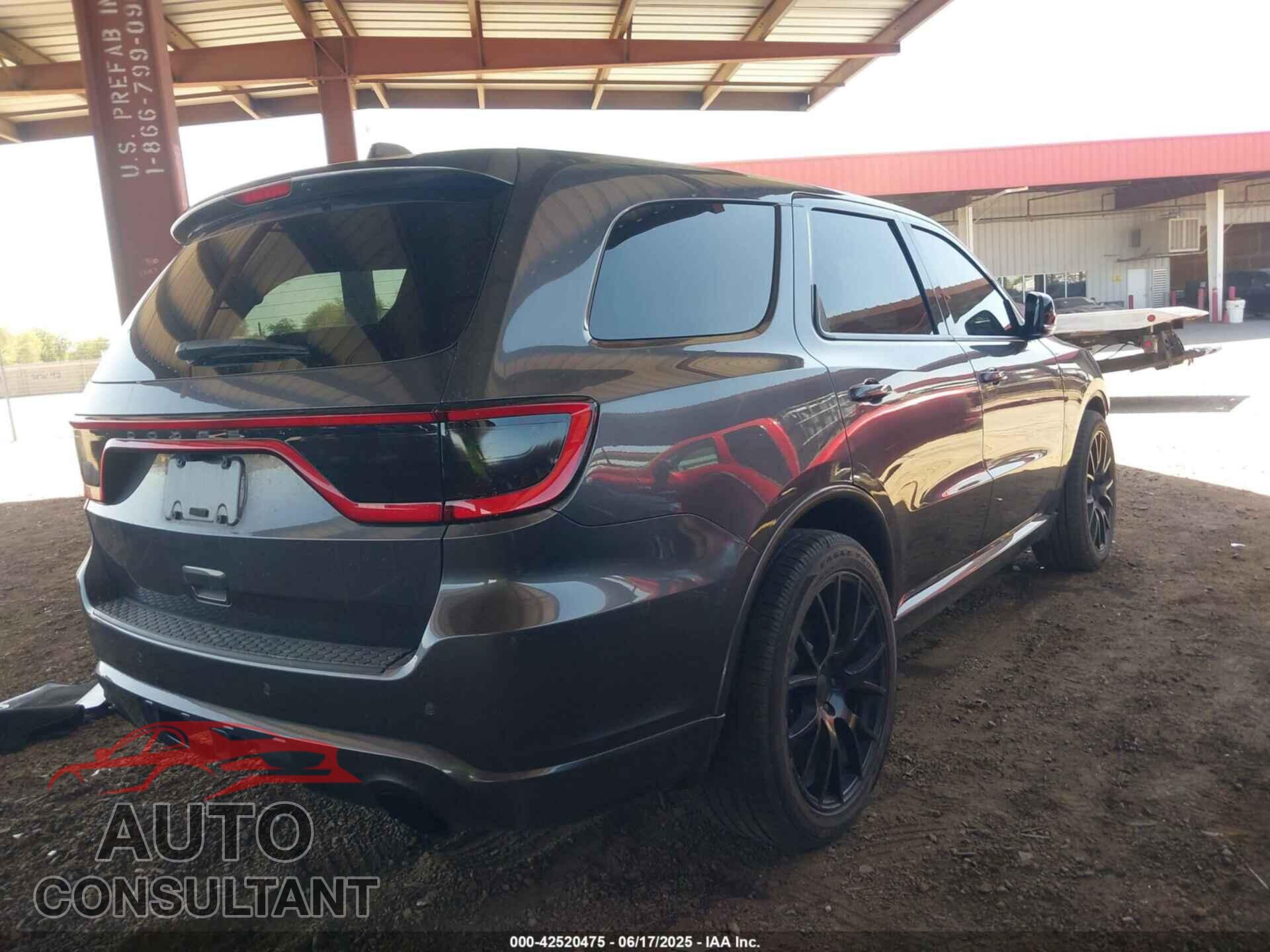 DODGE DURANGO 2017 - 1C4SDHCT1HC950735