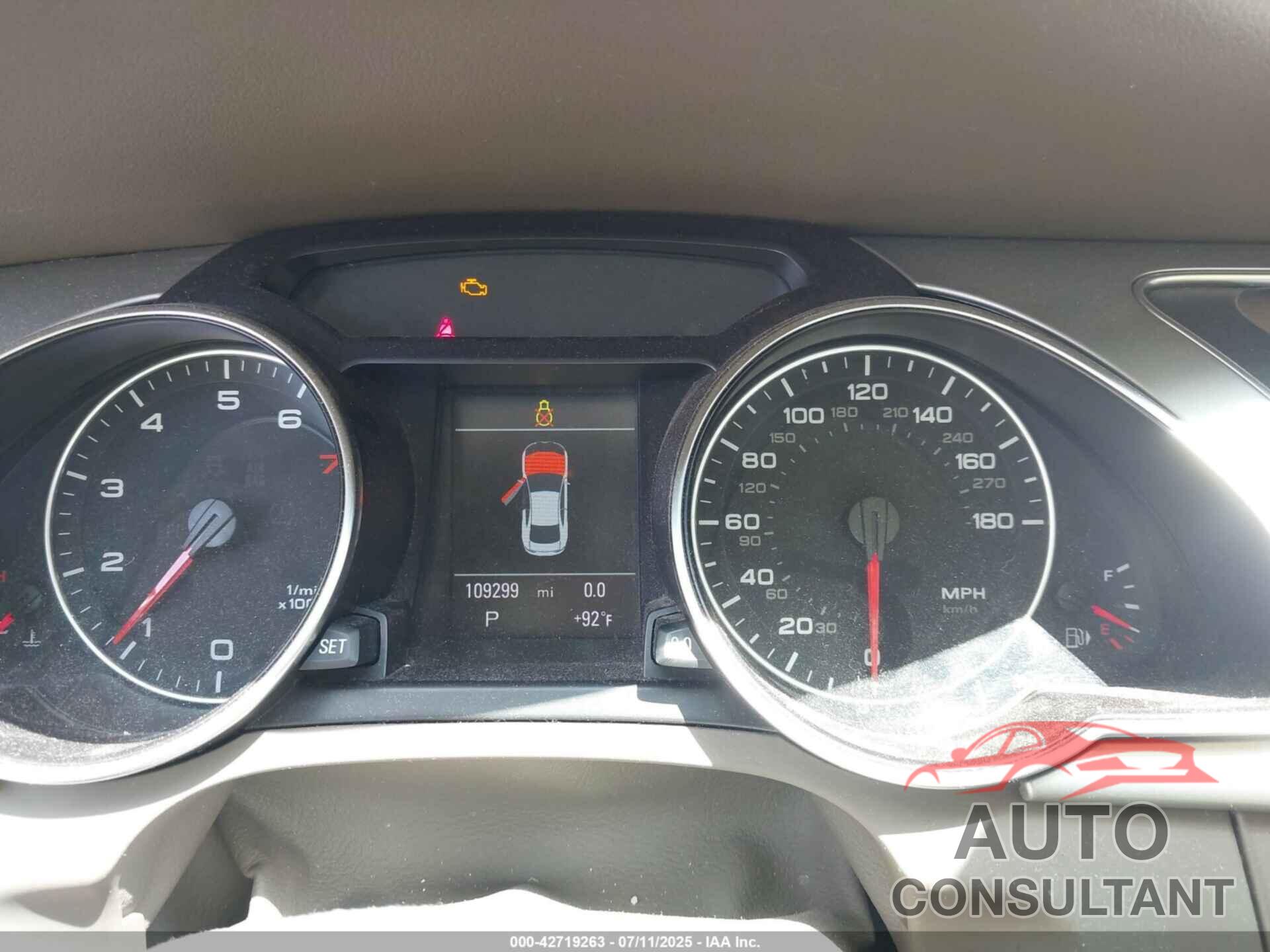 AUDI A5 2012 - WAULFAFR8CA005112