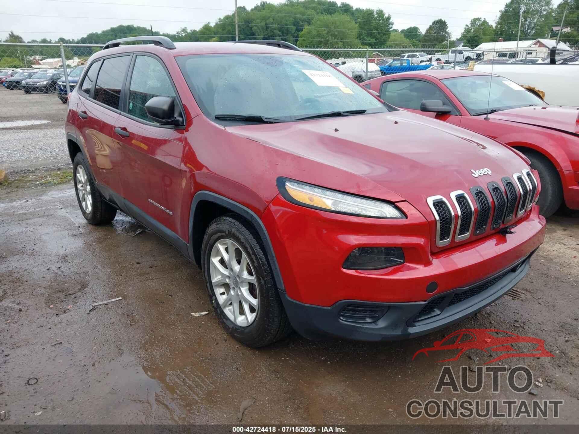 JEEP CHEROKEE 2016 - 1C4PJLAB8GW207563
