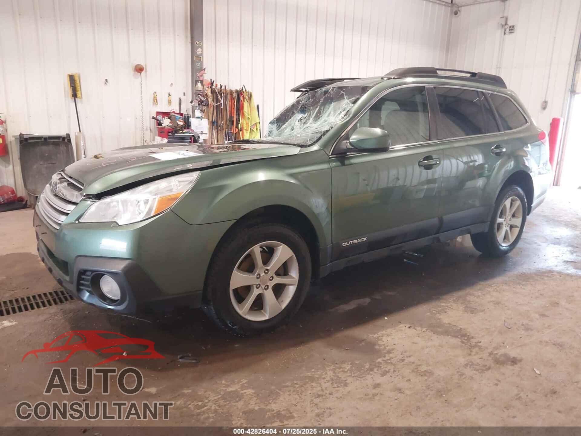 SUBARU OUTBACK 2013 - 4S4BRCCC1D3289962