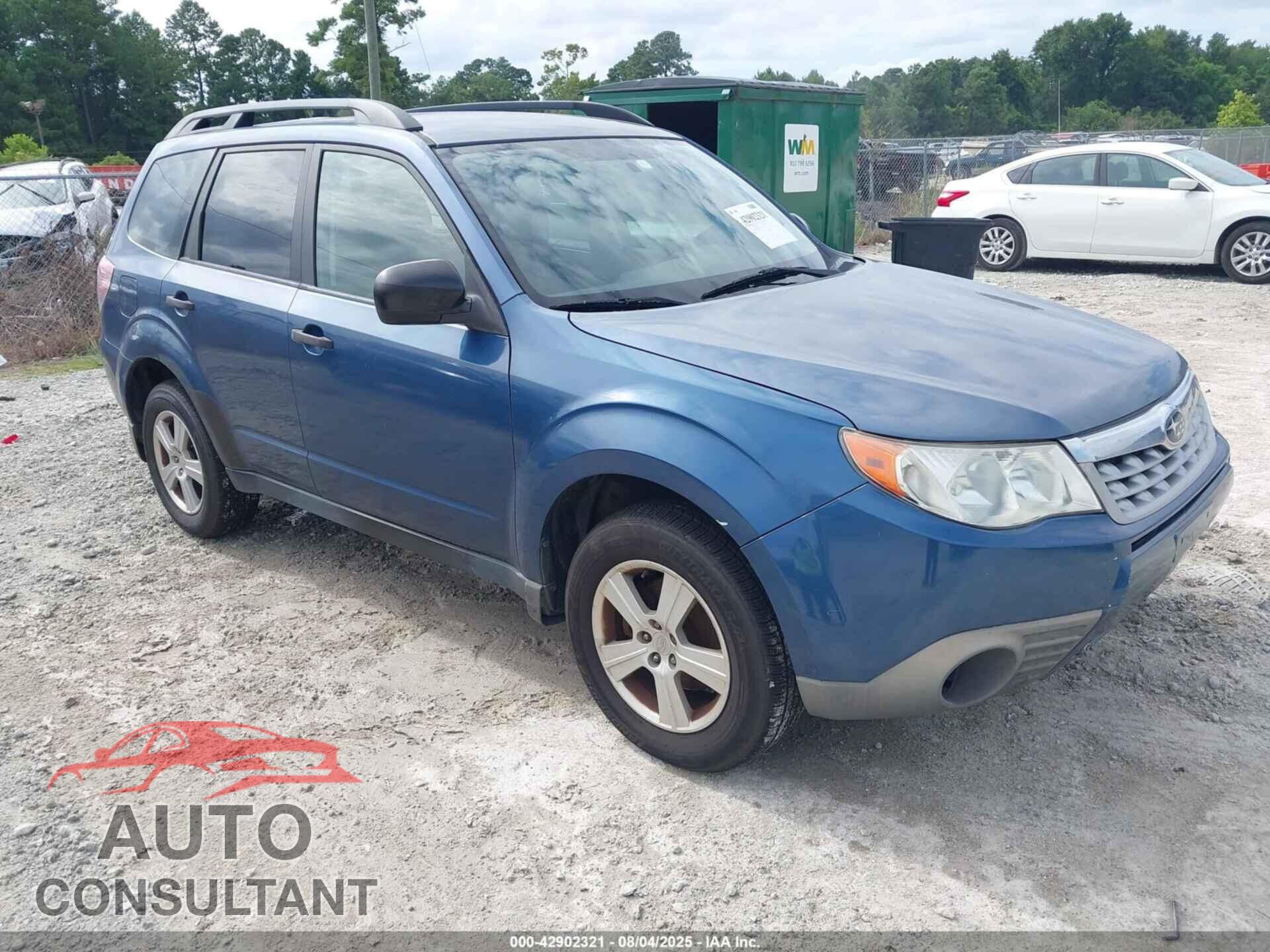 SUBARU FORESTER 2012 - JF2SHBBC0CH420434
