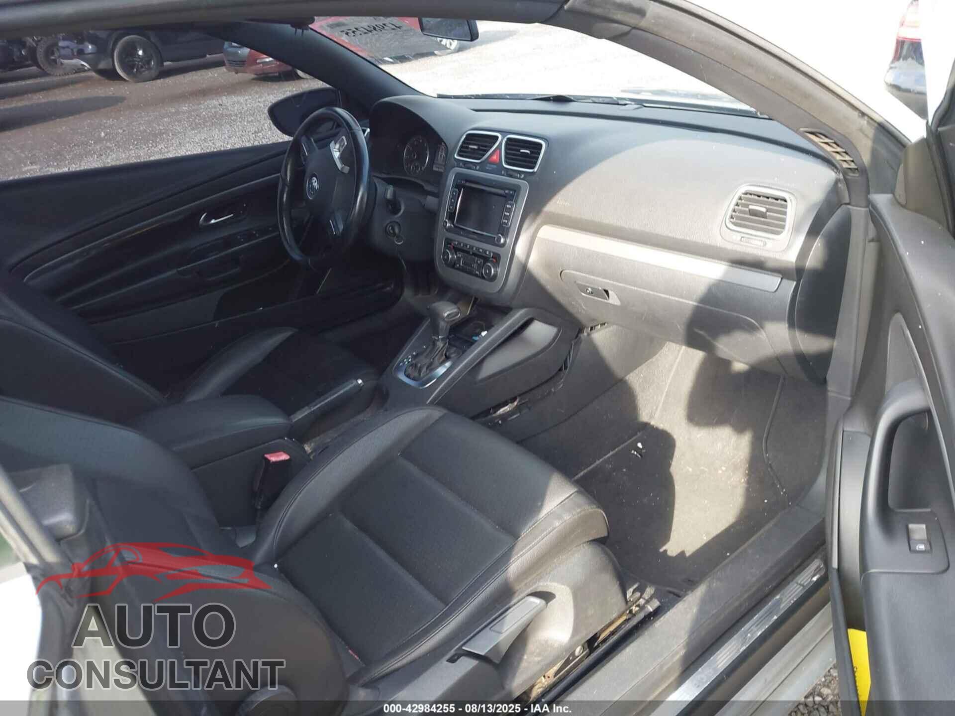 VOLKSWAGEN EOS 2010 - WVWBA7AH4AV024633