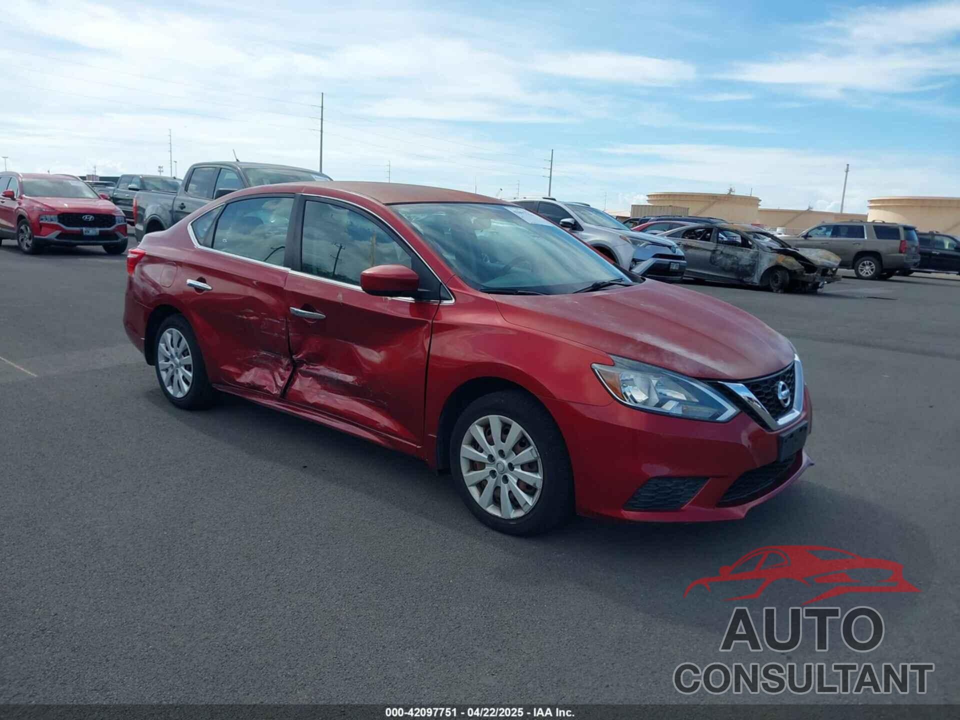 NISSAN SENTRA 2017 - 3N1AB7AP1HY364757