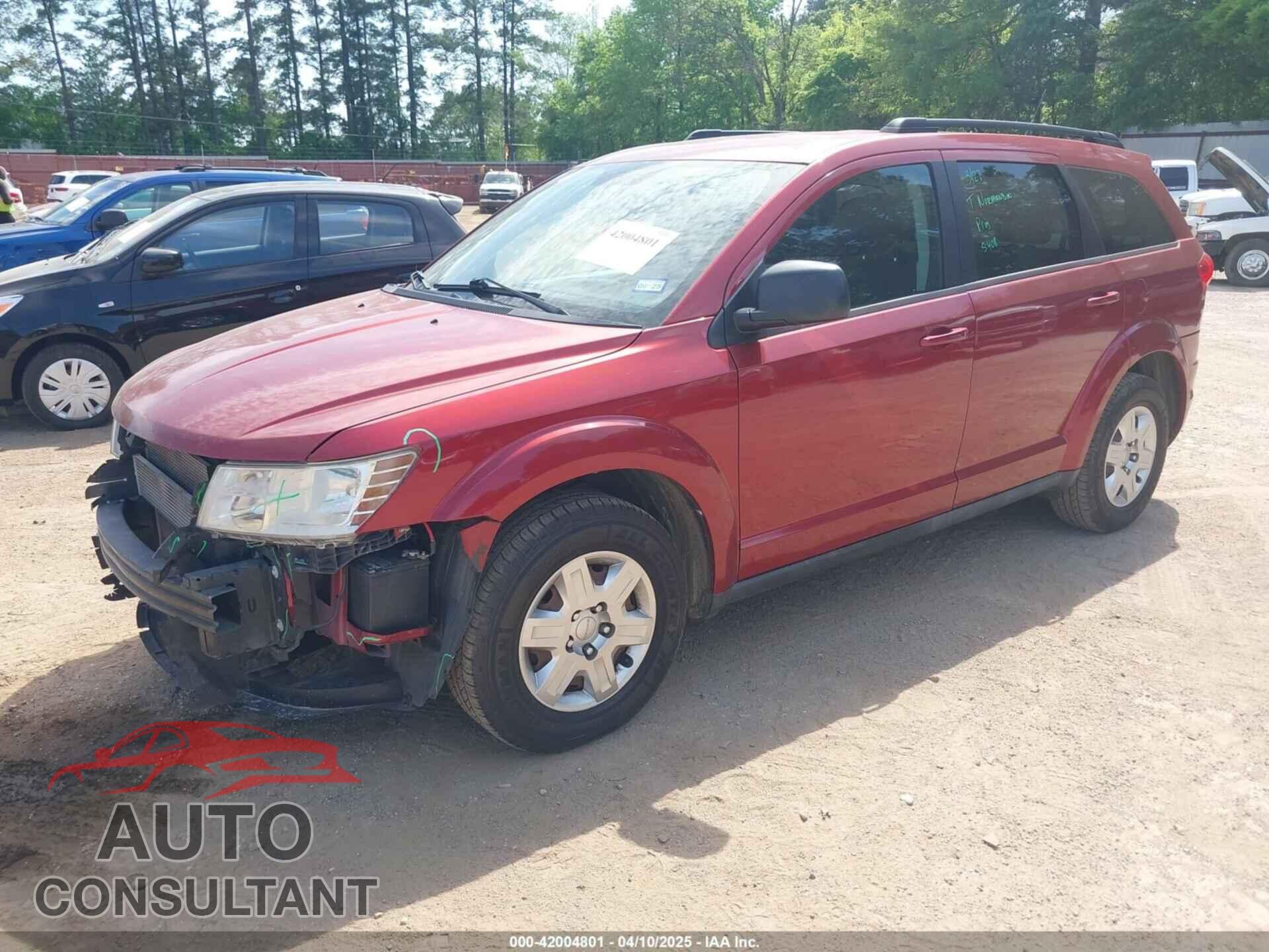 DODGE JOURNEY 2011 - 3D4PG4FB3BT534581