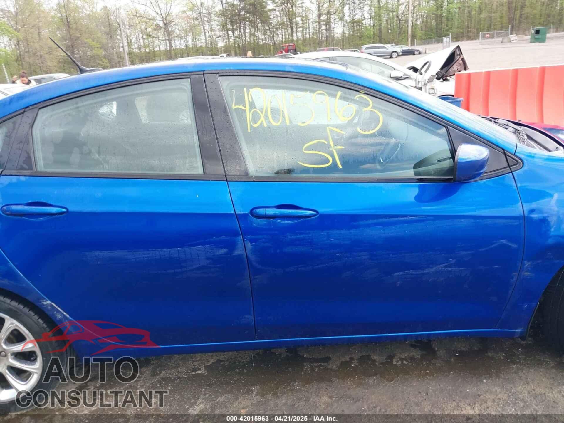 DODGE DART 2013 - 1C3CDFBA1DD336088