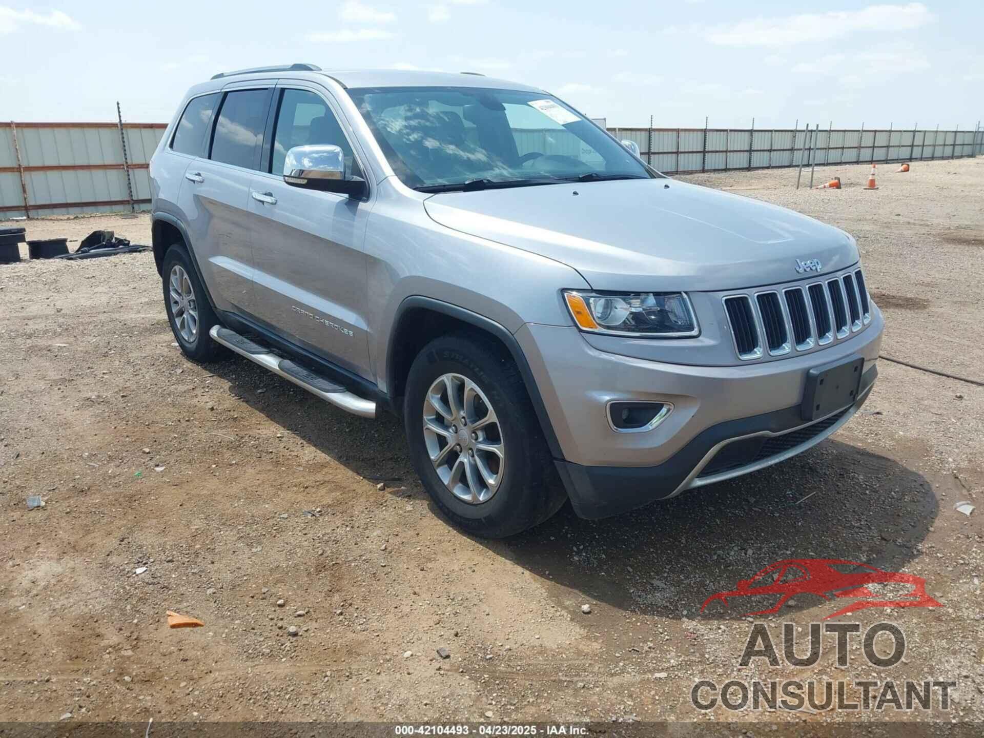 JEEP GRAND CHEROKEE 2016 - 1C4RJFBG6GC307666
