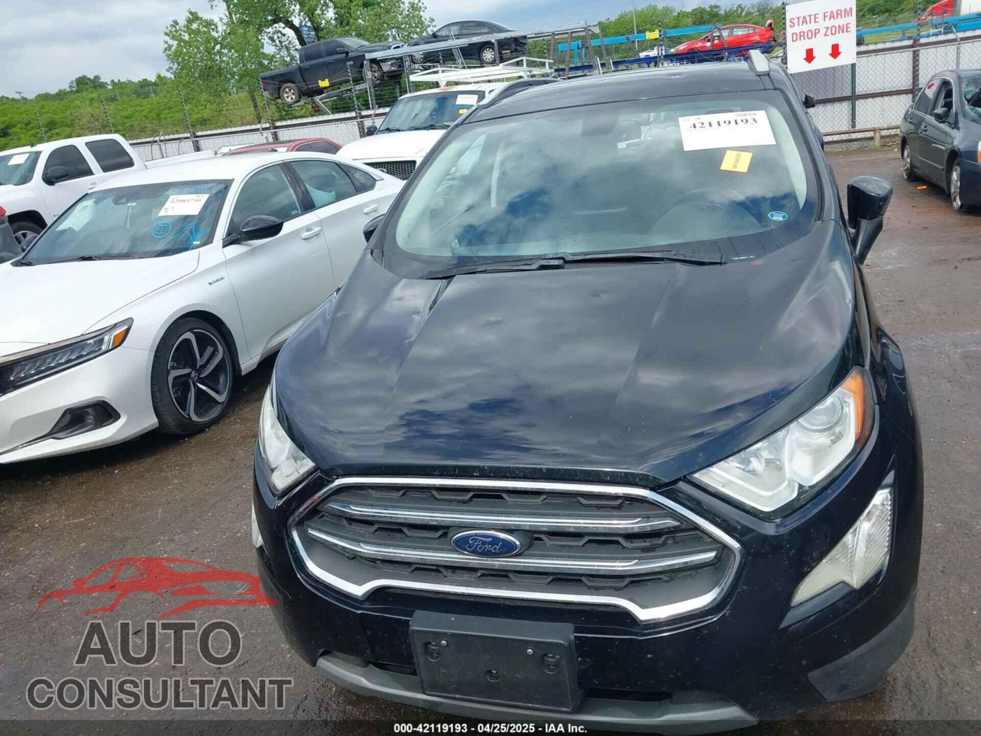 FORD ECOSPORT 2020 - MAJ6S3KL8LC329700