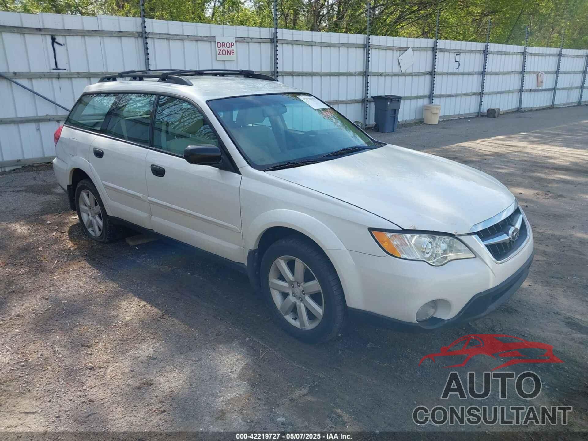 SUBARU OUTBACK 2009 - 4S4BP61CX97328820